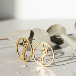 Luxury Monogram Stainless Steel Jewelry Collection