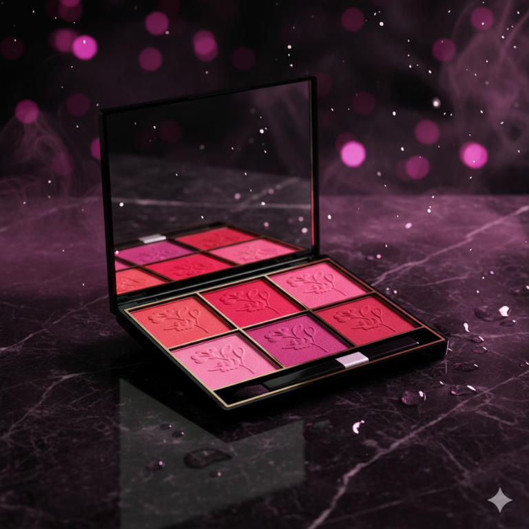 Professional Blush & Makeup Brush Set – Radiant Glow Collection