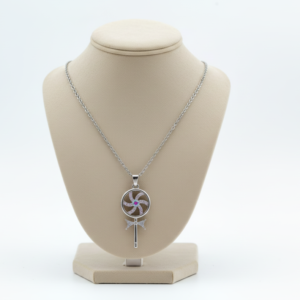 Exquisite Starburst Floral Crystal Pendant Necklace